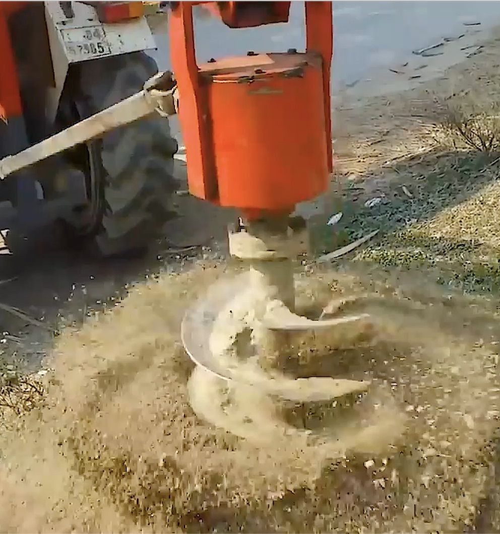 Utility pole Foundation