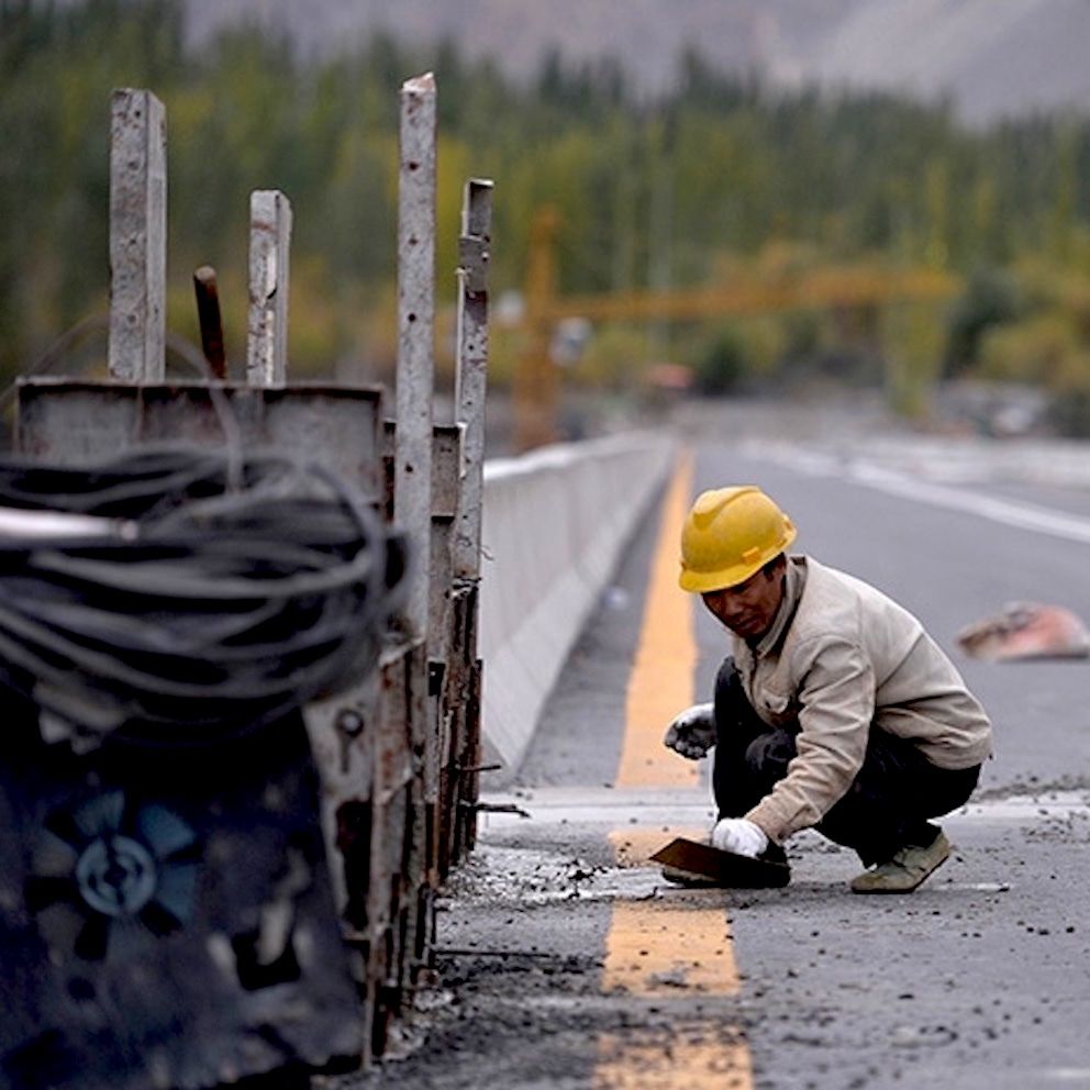 Construction Of Exchange Road